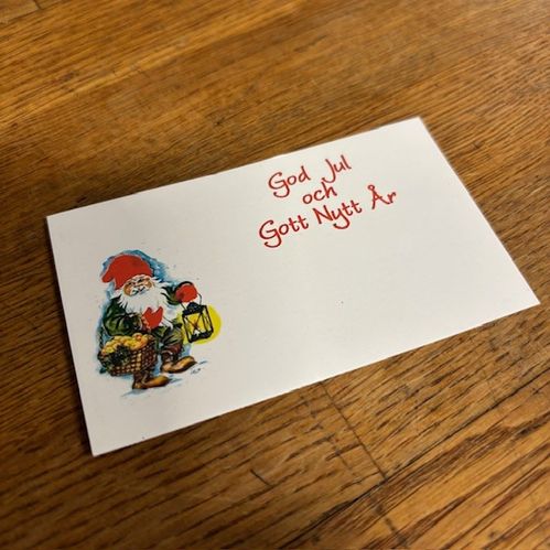 KORT GOD JUL TOMTE