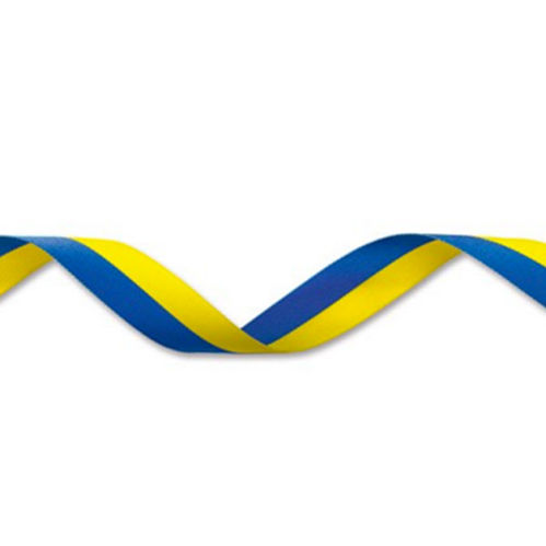 BAND BLÅ/GUL 15MM
