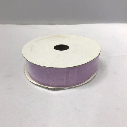 BAND ORGANZA LJUSLILA 25MM 50M
