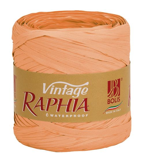 RAPHIA VINTAGE SALMONE