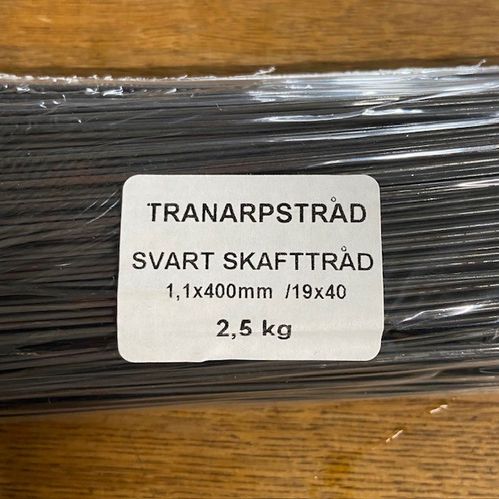 BLOMTRÅD 19/40  SVART