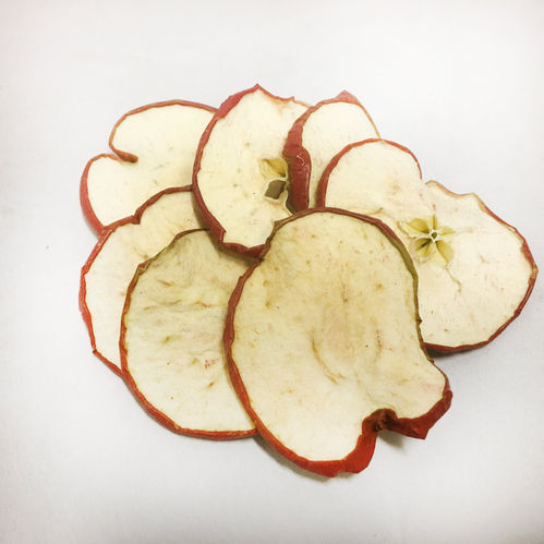 ÄPPLE TORKADE SKIVOR RÖDA