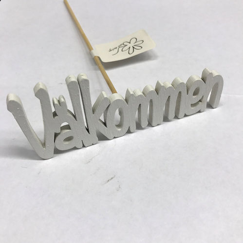 AL 40099 STICKS VÄLKOMMEN VIT x20