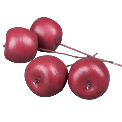 AL 320506 ÄPPLE MÖRKRÖD 3,5CM x60