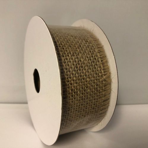 BAND JUTE NATUR 40MM