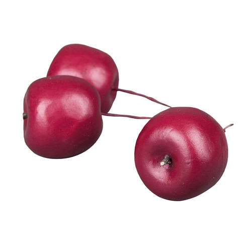 AL 320511 ÄPPLE MÖRKRÖD 4,5CM x40