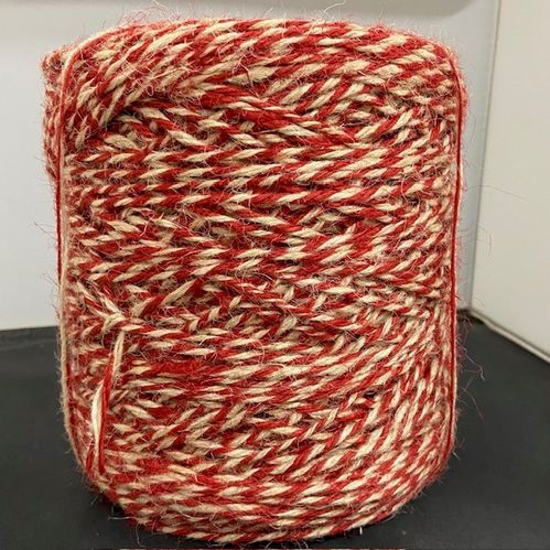AL NATURSNÖRE RÖD/NATUR 3,5MM 1KG