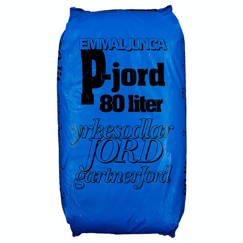 JORD P-JORD BLÅ SÄCK 80L