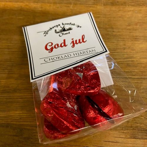CHOKLAD BUDSKAP GOD JUL