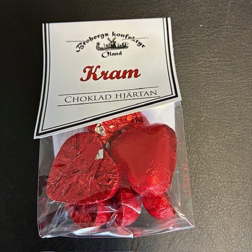 CHOKLAD BUDSKAP KRAM 50G