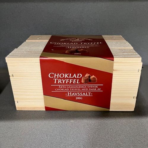 TRYFFEL HAVSSALT TRÄLÅDA 200 GRAM