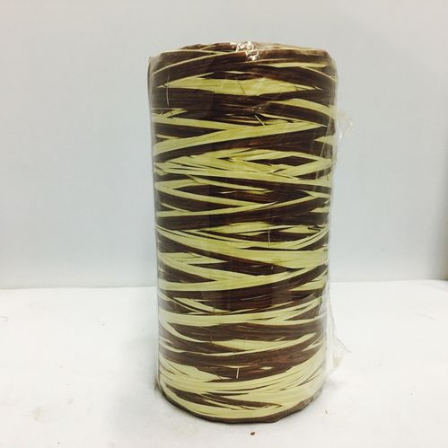 BAND RAPHIA 2-F BRUN/BEIGE
