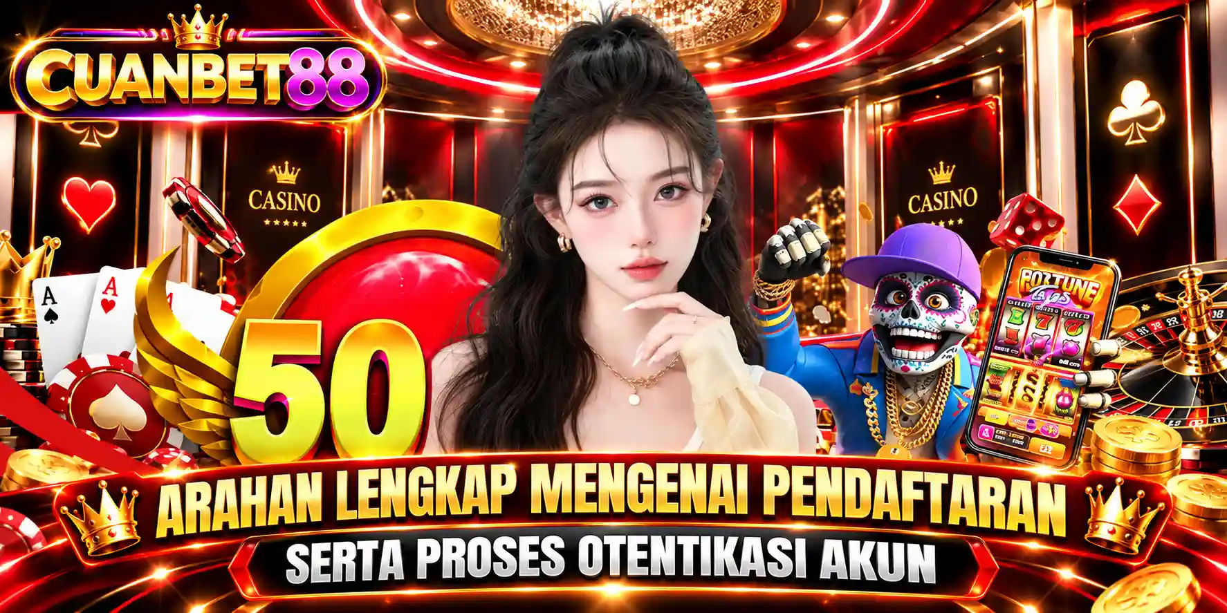 Arahan lengkap mengenai pendaftaran serta proses otentikasi akun