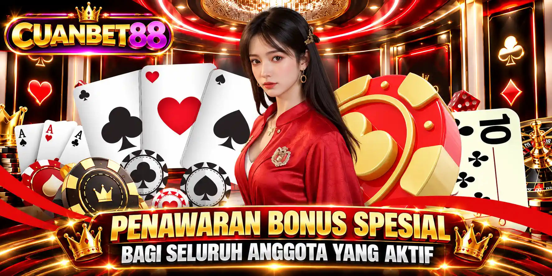 Penawaran bonus spesial bagi seluruh anggota yang aktif