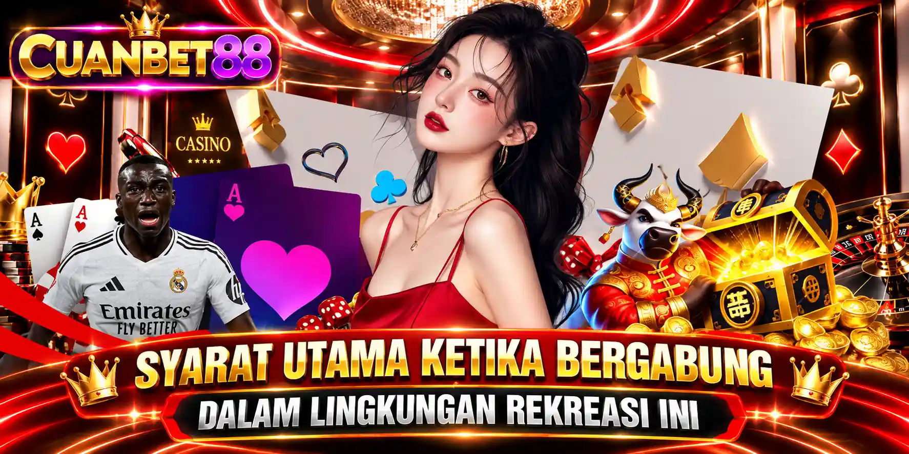 Syarat utama ketika bergabung dalam lingkungan rekreasi ini