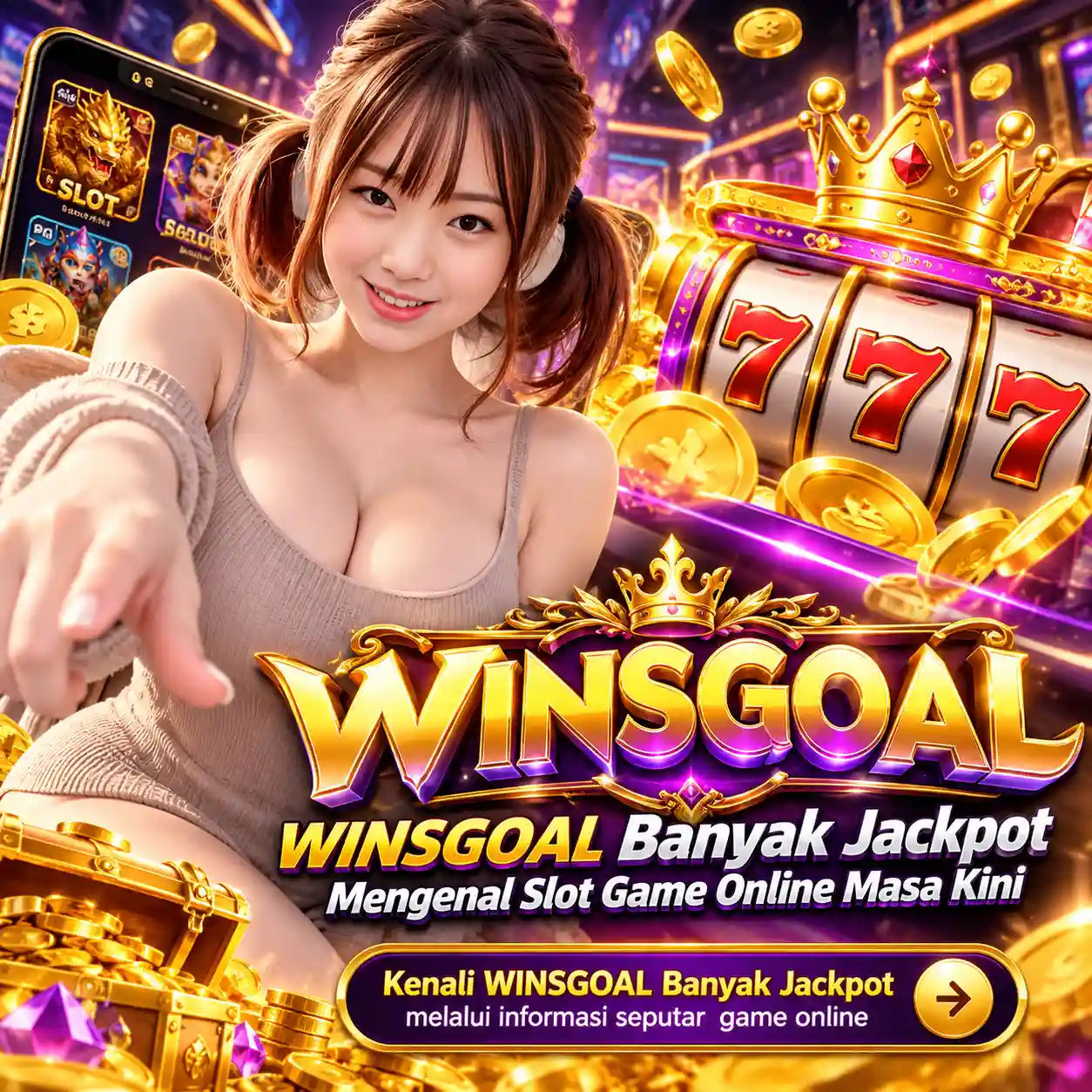 WINSGOAL Banyak Jackpot Mengenal Slot Game Online Masa Kini