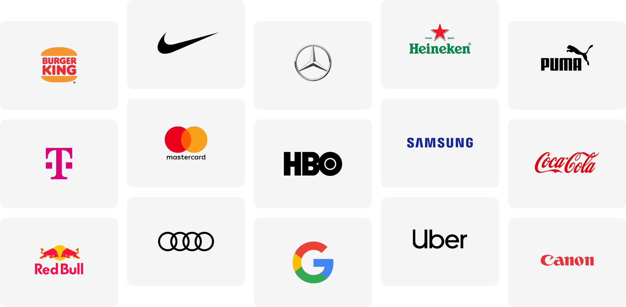 Trusted By The Biggest Brands In The World