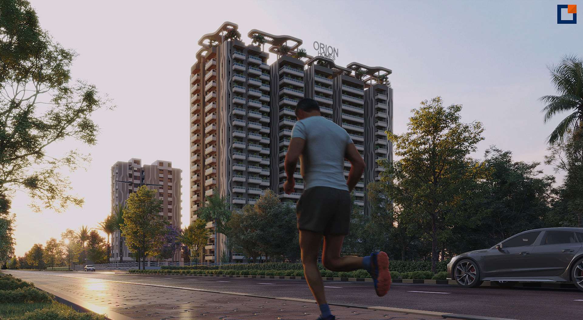 3D Exterior Rendering Company & Architectural Elevation Studio — render 2 by SQUAREI