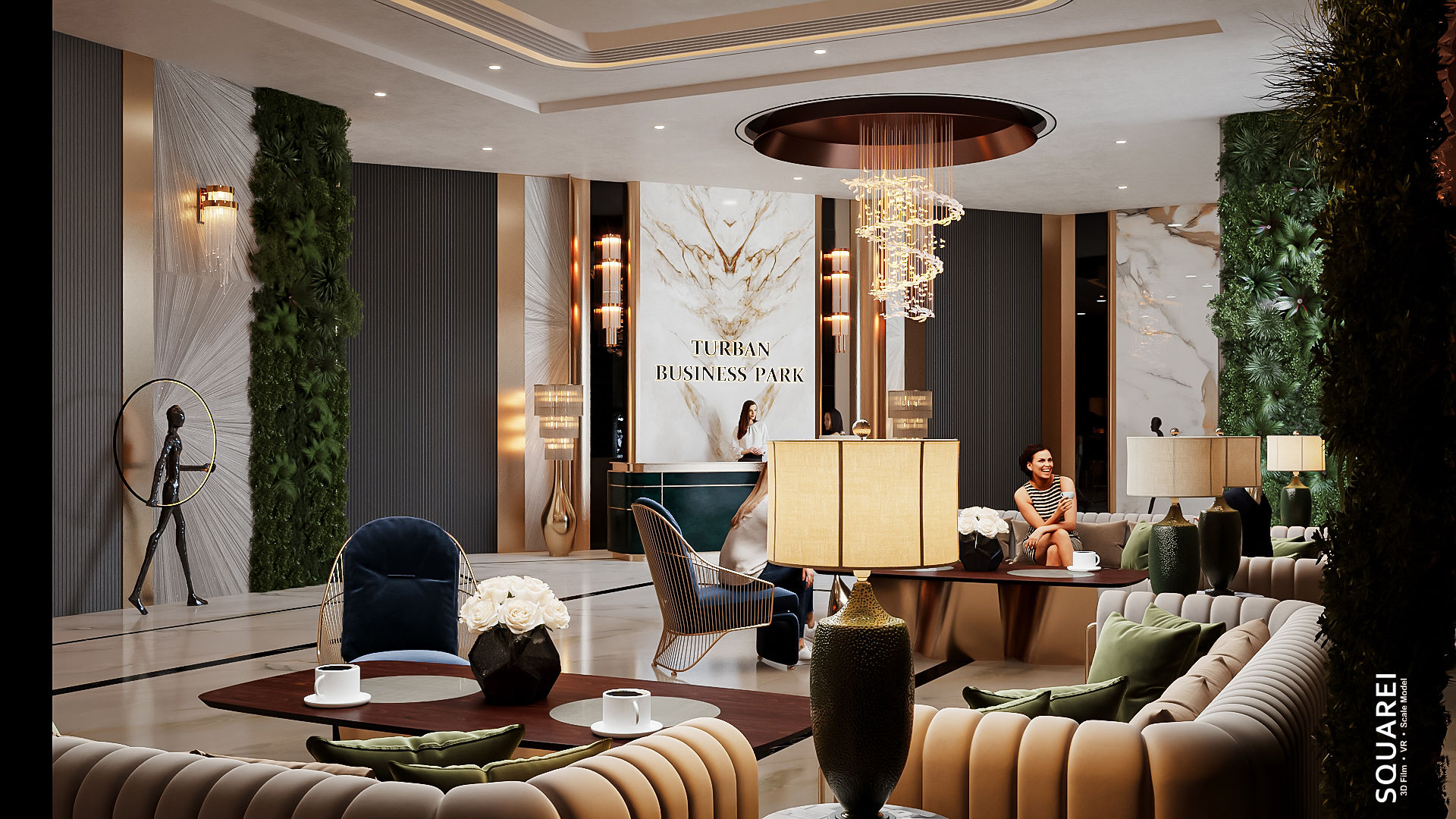 Luxury Interior 3D Rendering Company & Architectural CGI Studio — render 4 by SQUAREI