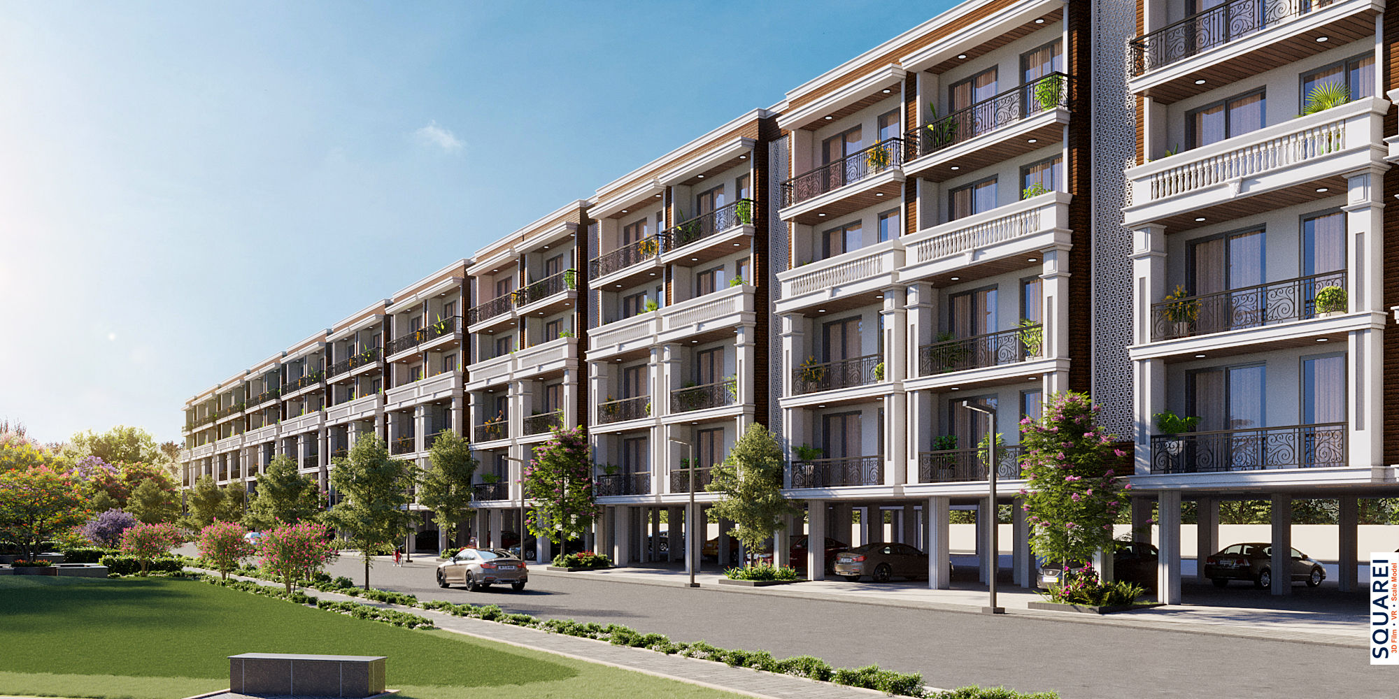 3D Architectural Rendering in Manesar — SQUAREI Studio