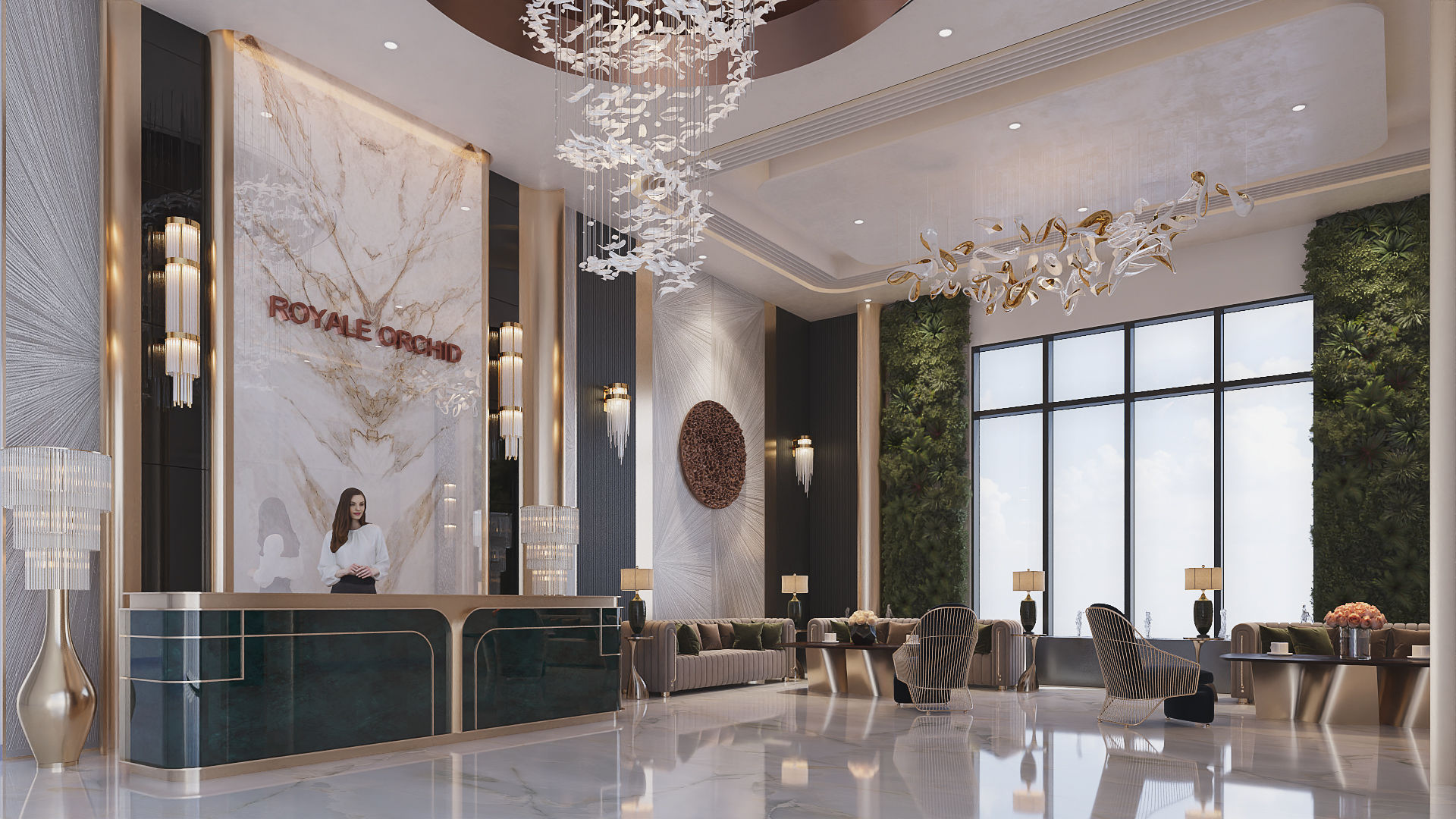 Luxury Interior 3D Rendering Company & Architectural CGI Studio — render 2 by SQUAREI