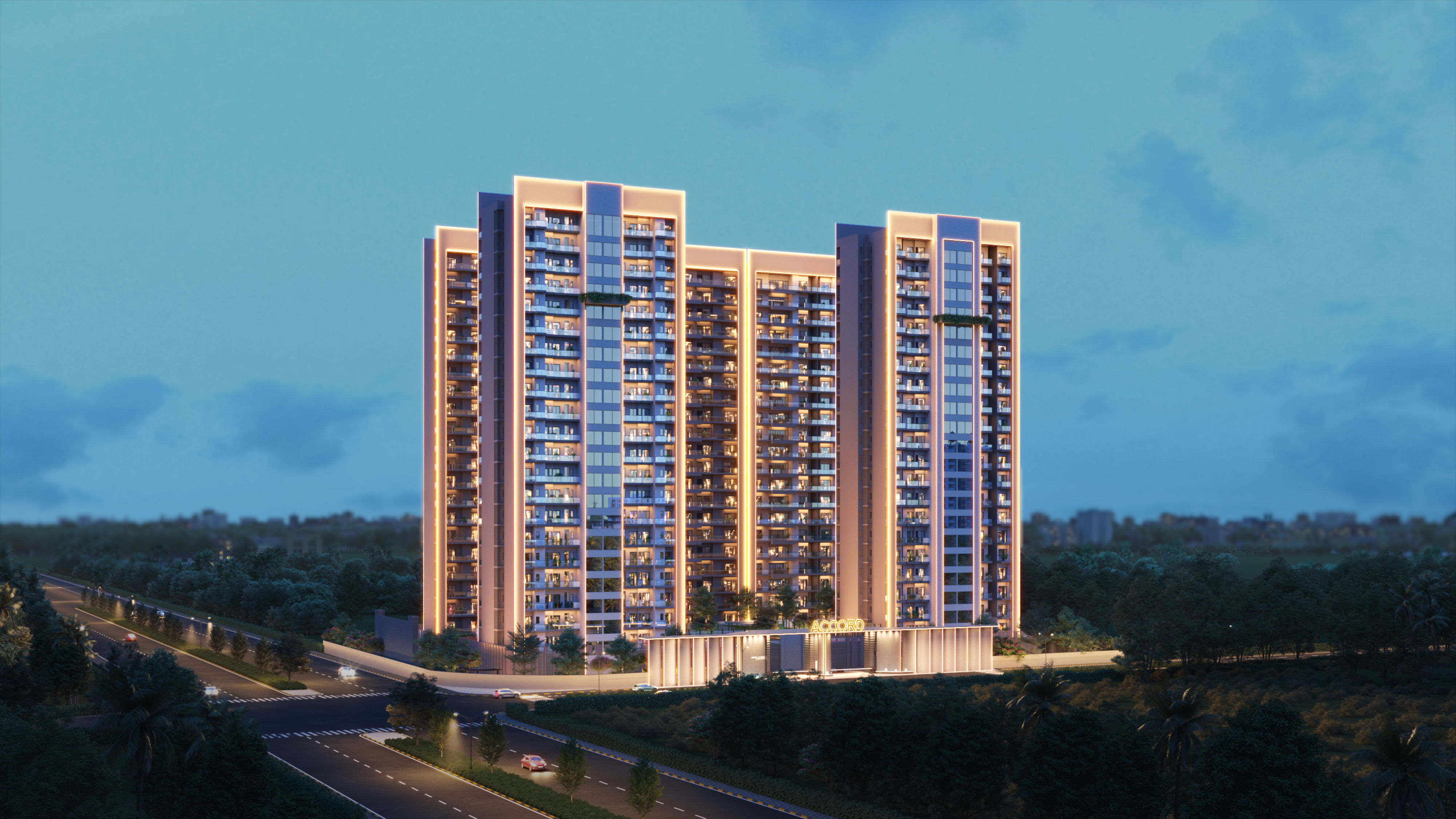 3D Architectural Rendering in Ghaziabad — SQUAREI Studio