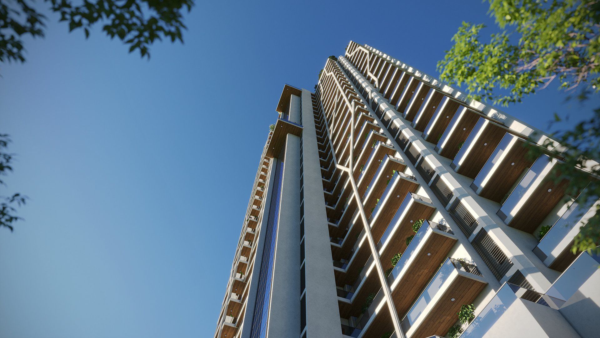 Modern High-Rise Residential Towers — Raj Nagar Extension — 3D Architectural Rendering in Ghaziabad by SQUAREI Studio