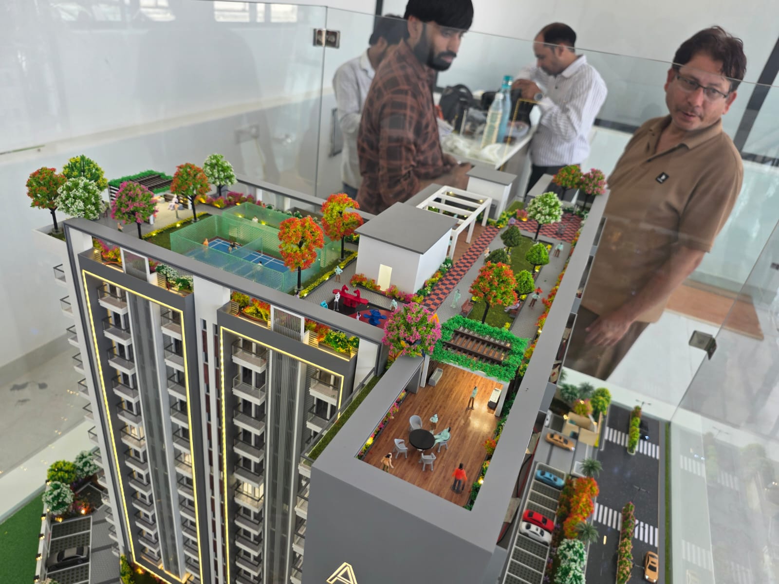 Interactive Regional Masterplan Scale Model — Delhi NCR Developer Launch — 3D Architectural Rendering in Delhi NCR by SQUAREI Studio