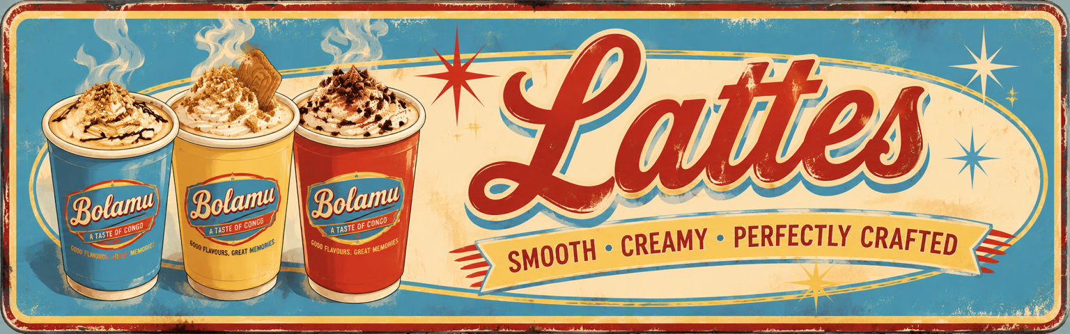 Lattes menu category