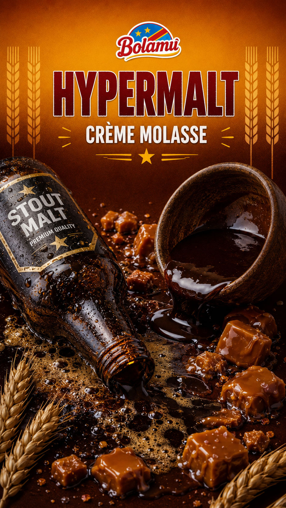 Hypermalt Crème Molasses flavour profile