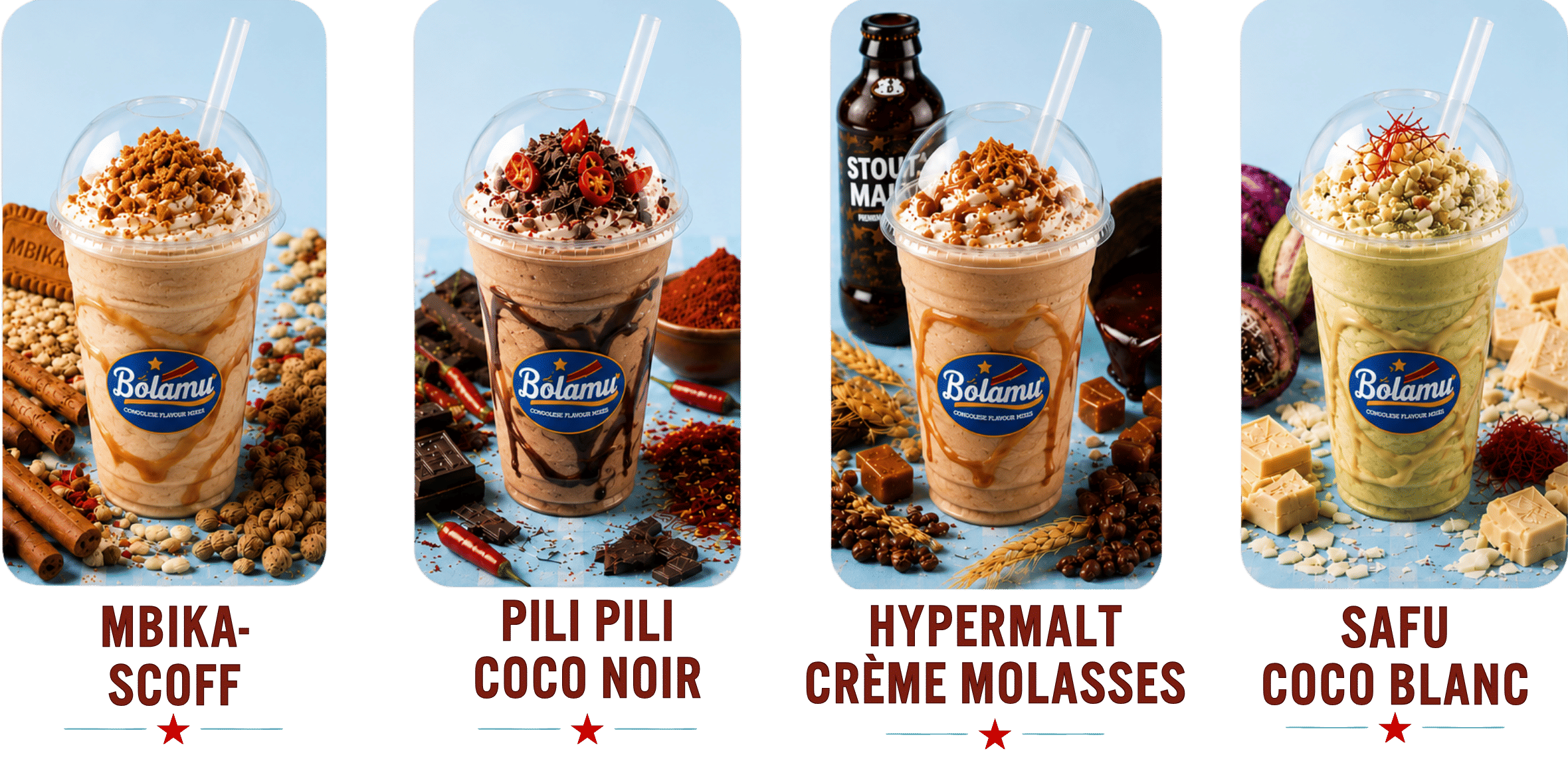 Frappuccinos product range