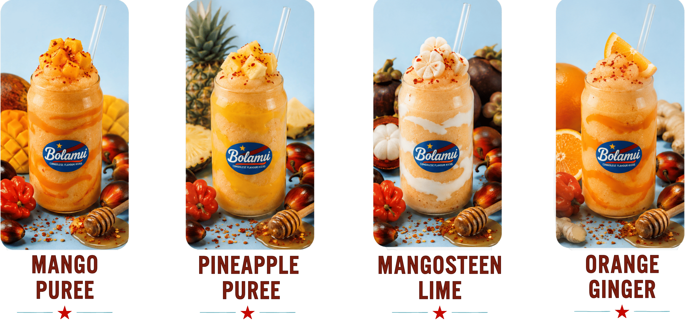 Slushies product range