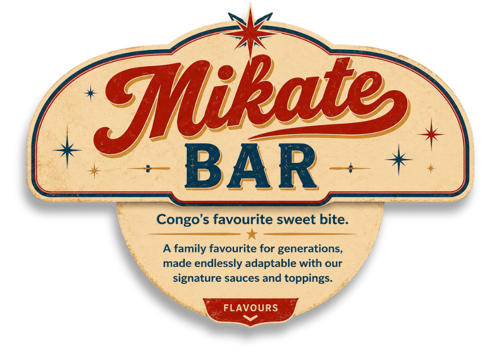 Mikate Bar menu header, description and Flavours tab