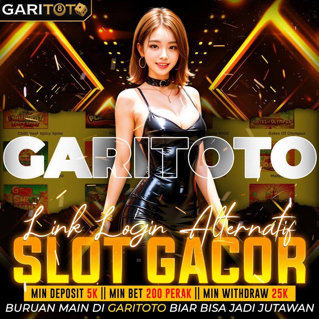 Platform slot online premium GARITOTO dengan tampilan VIP
