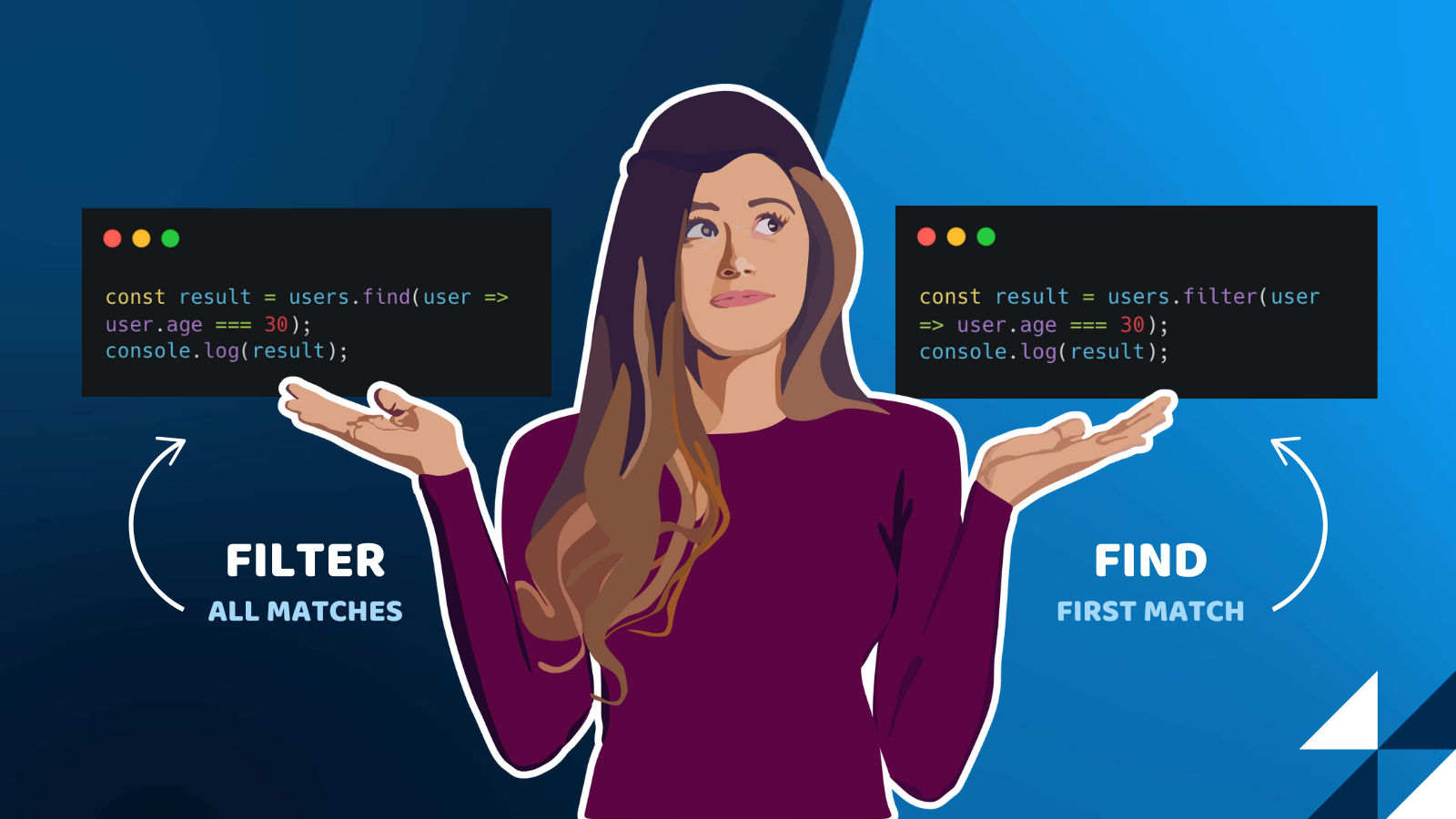 Filter vs Find in JavaScript