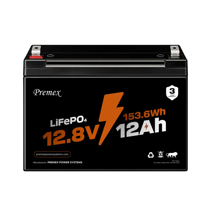 Premex - 12.8V / 15Ah Lithium Battery