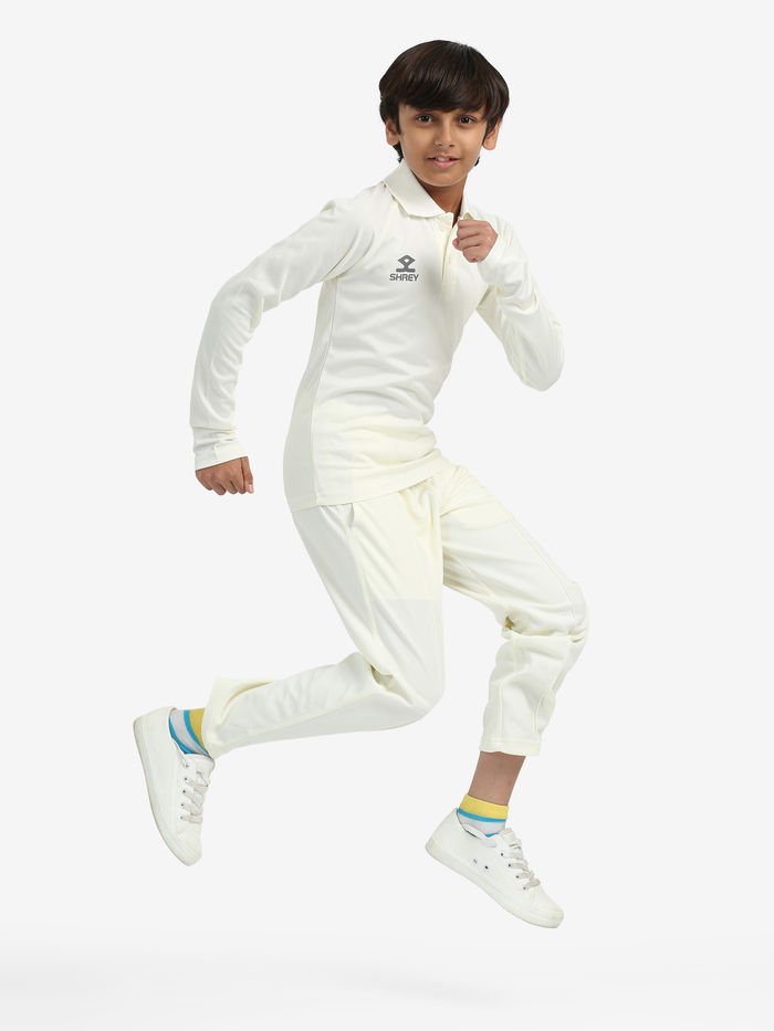 Shrey Cricket Match Shirt L/S - Junior