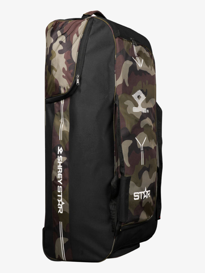 Shrey Star Wheelie Camouflage Bag