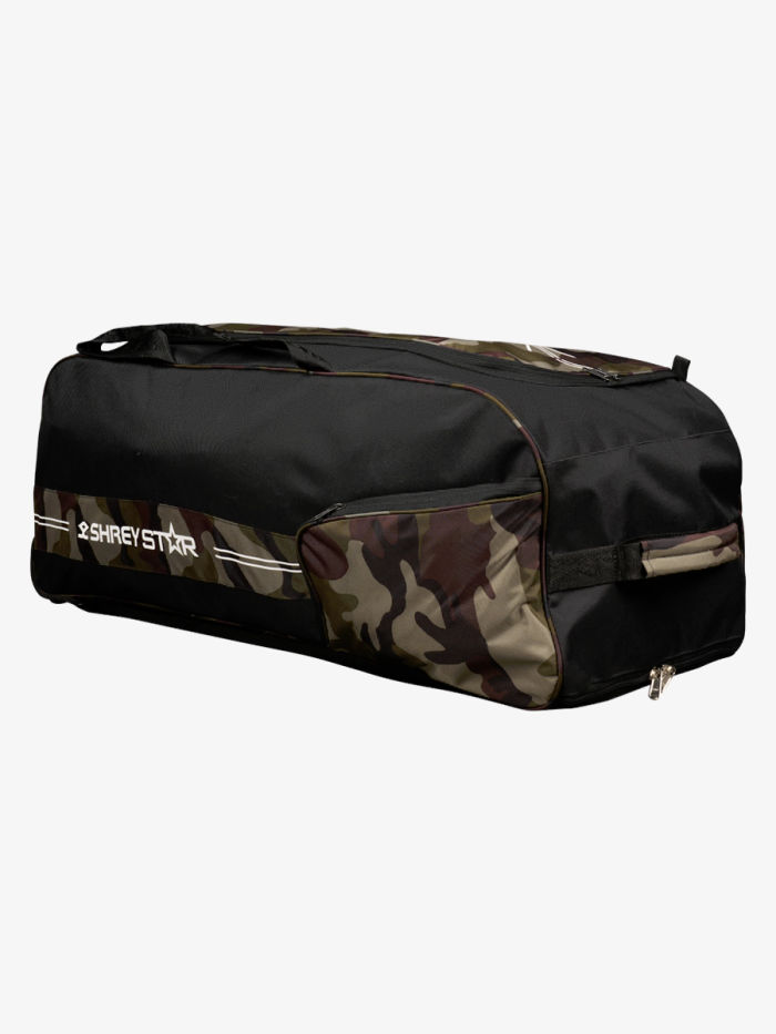 Shrey Star Wheelie Camouflage Bag