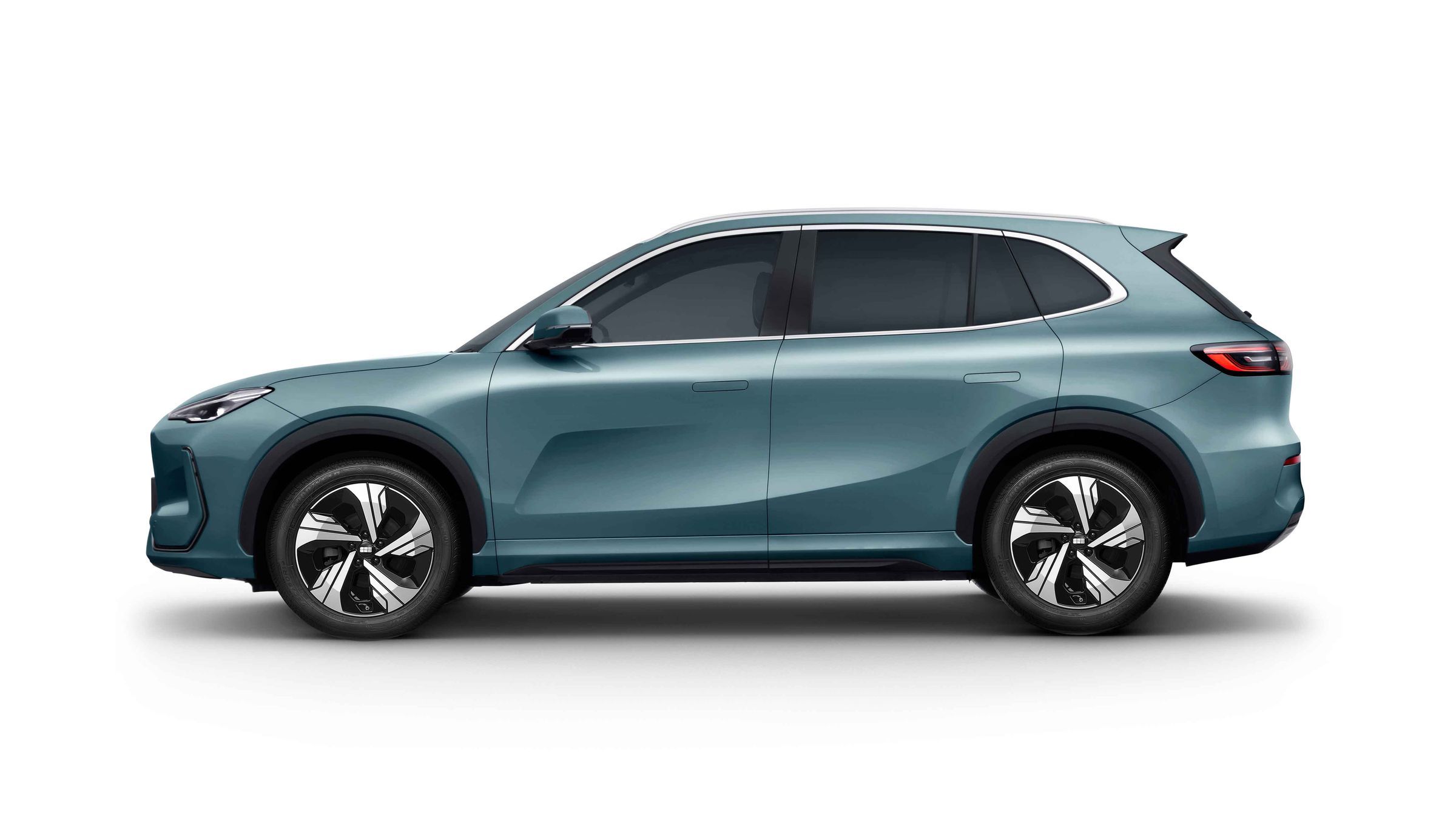 Geely EX5 in Aqua Green