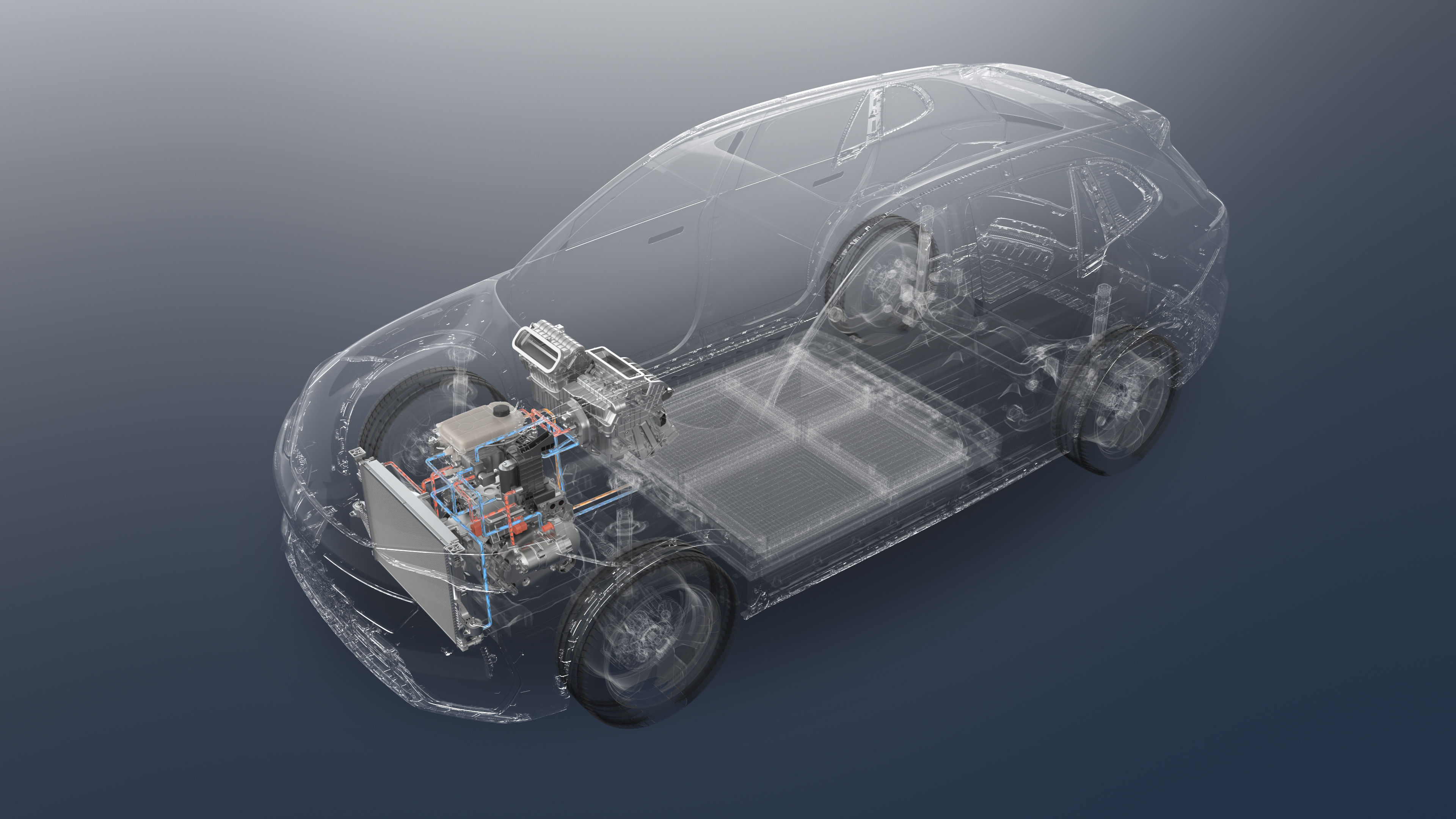 Geely EM-i thermal management system