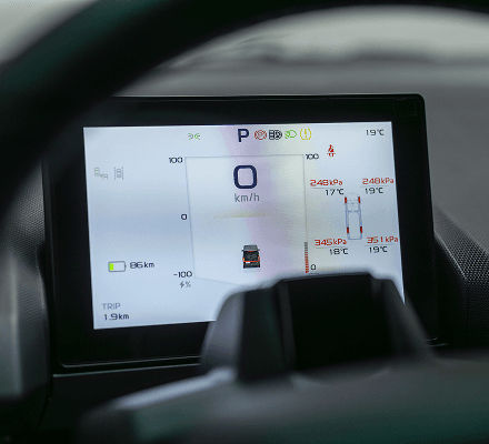 Digital instrument cluster