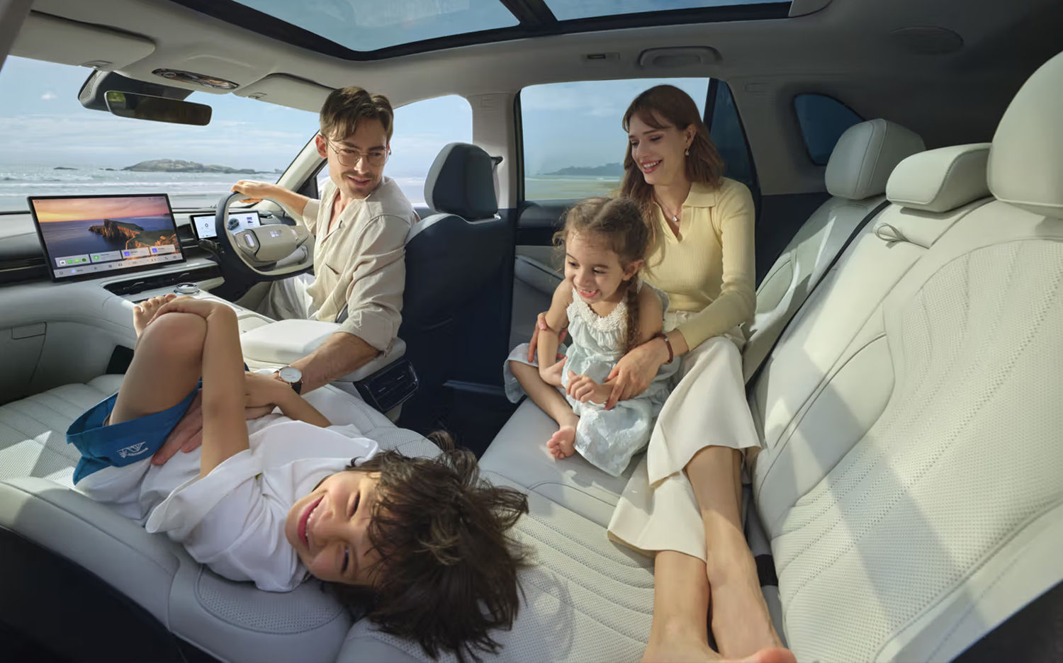 Geely EX5 comfortable interior