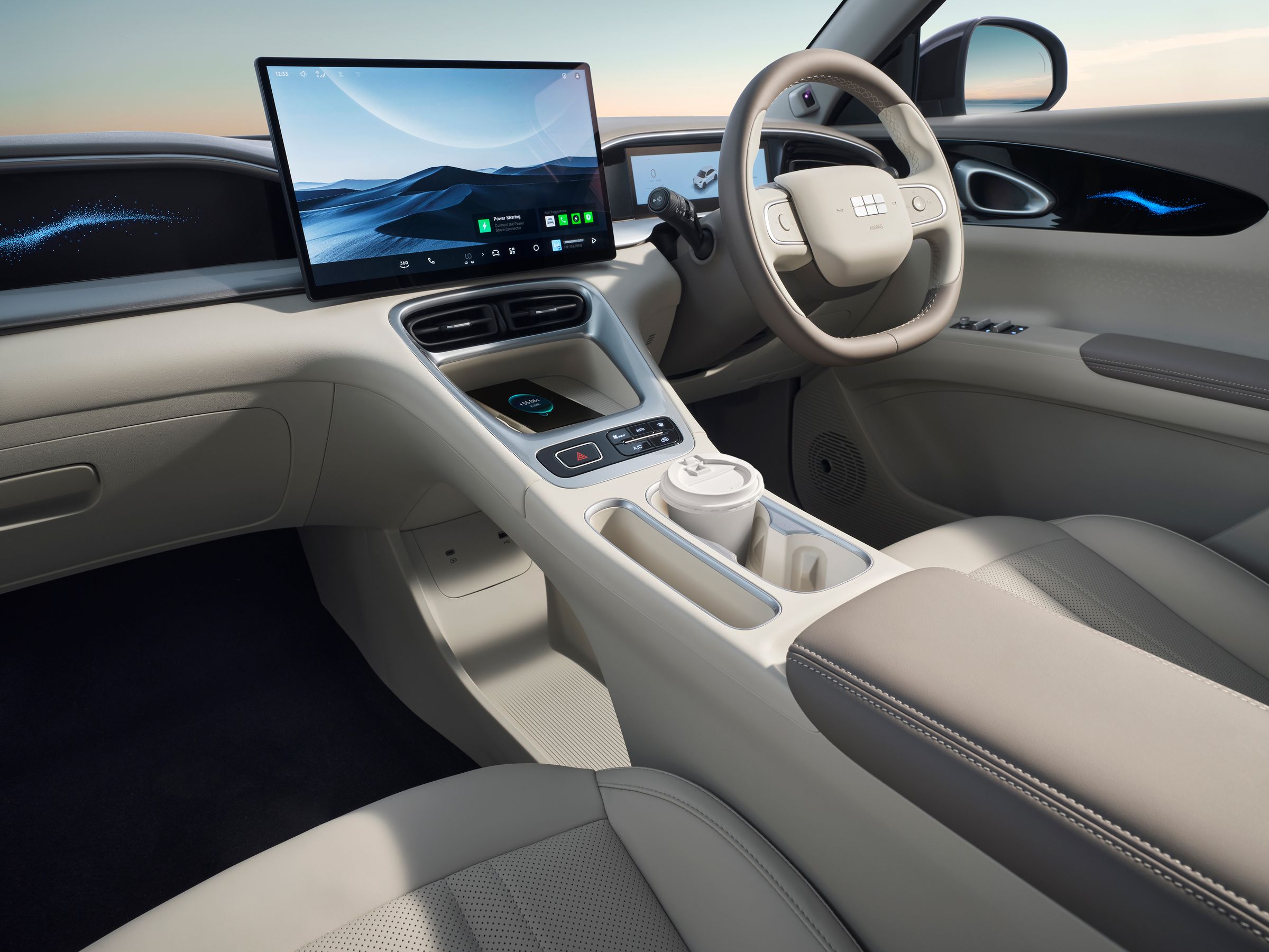 Geely EX2 cabin