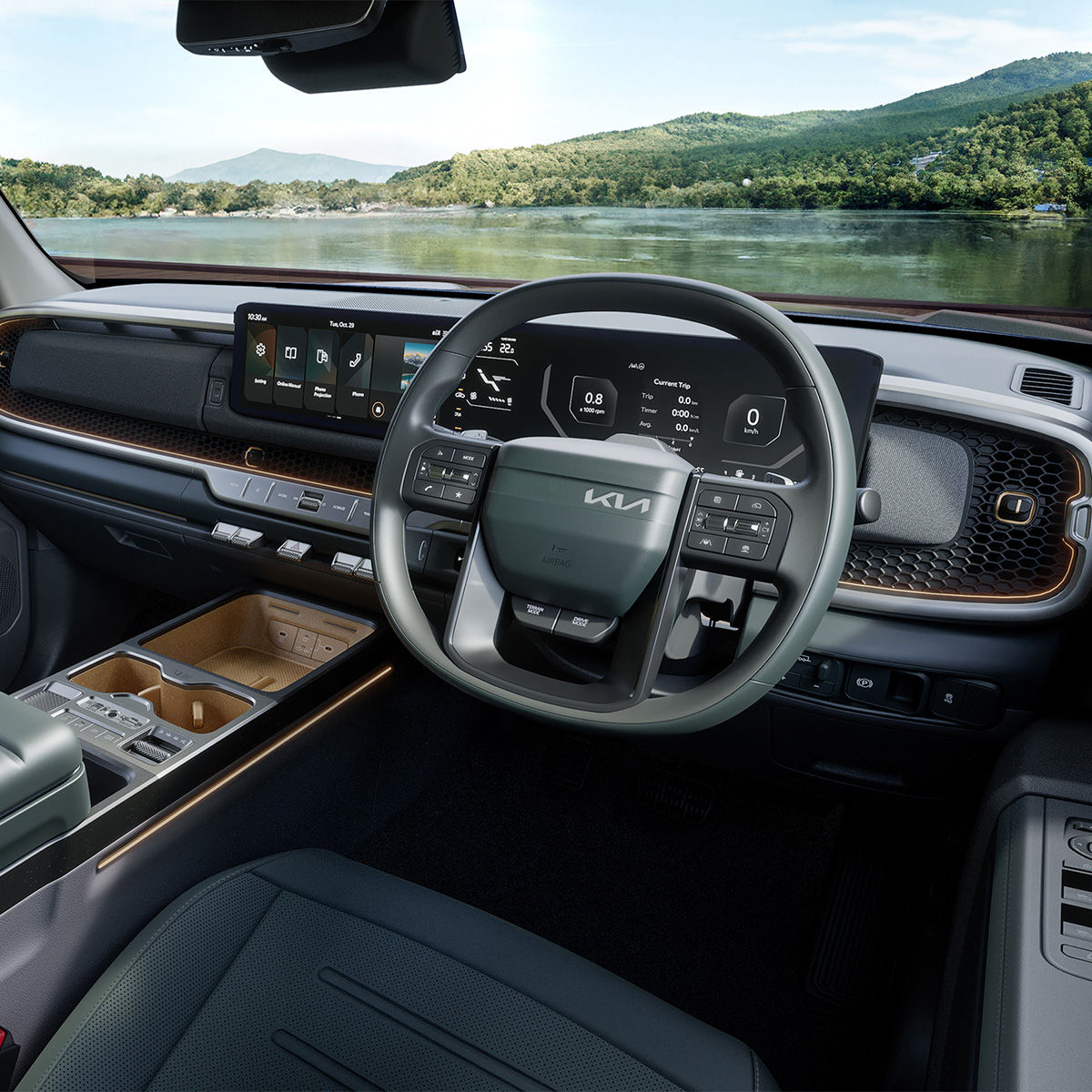 Kia Tasman technology