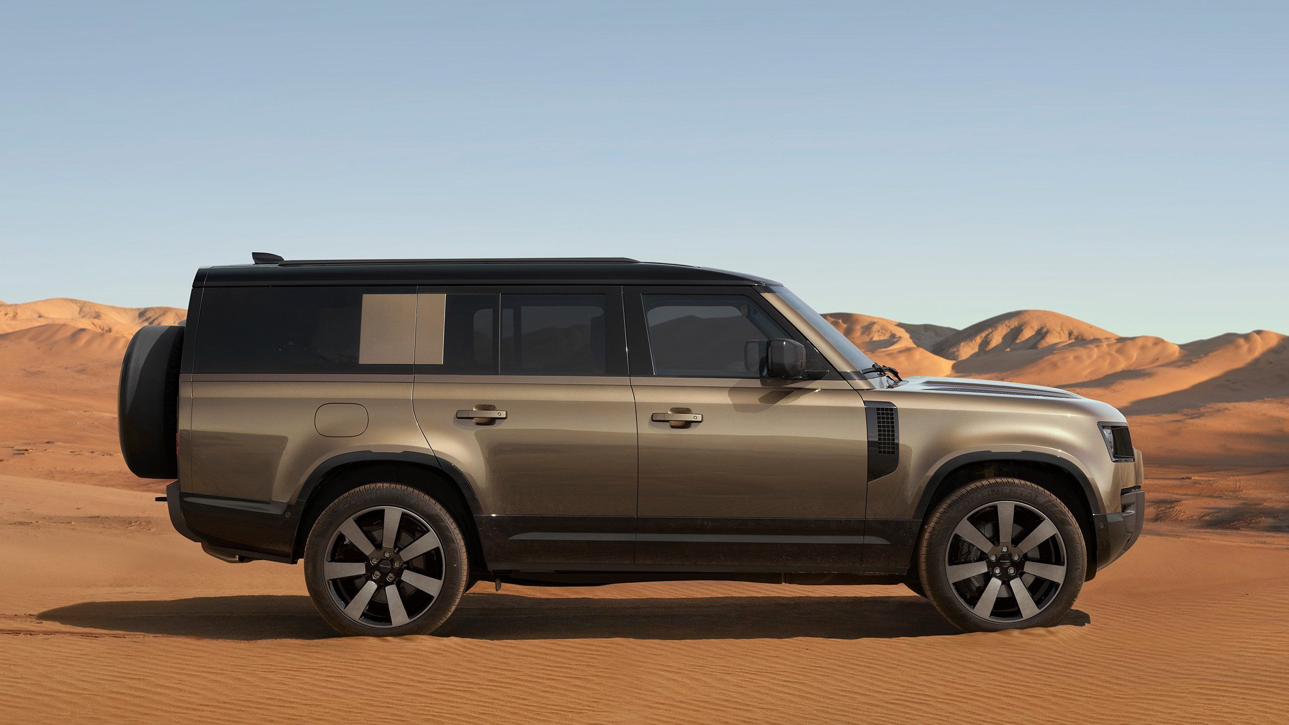 Defender 130 clearcut