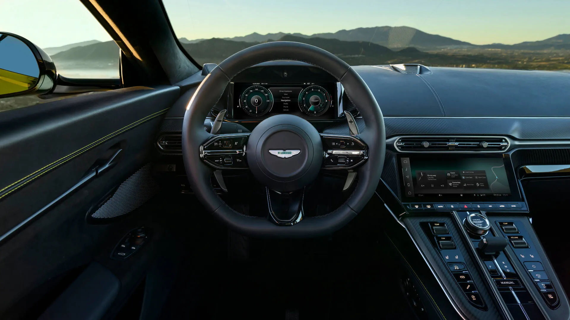 Aston Martin DBX707 interior