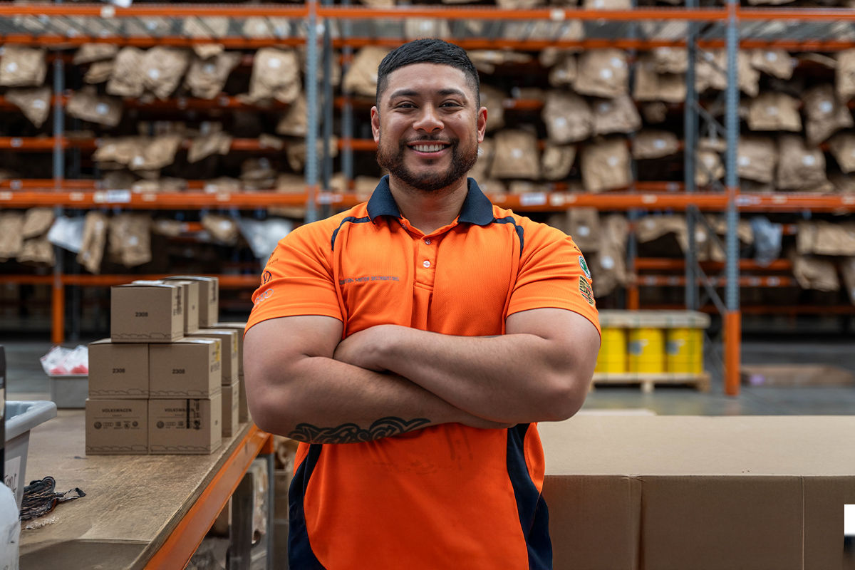 Giltrap parts warehouse