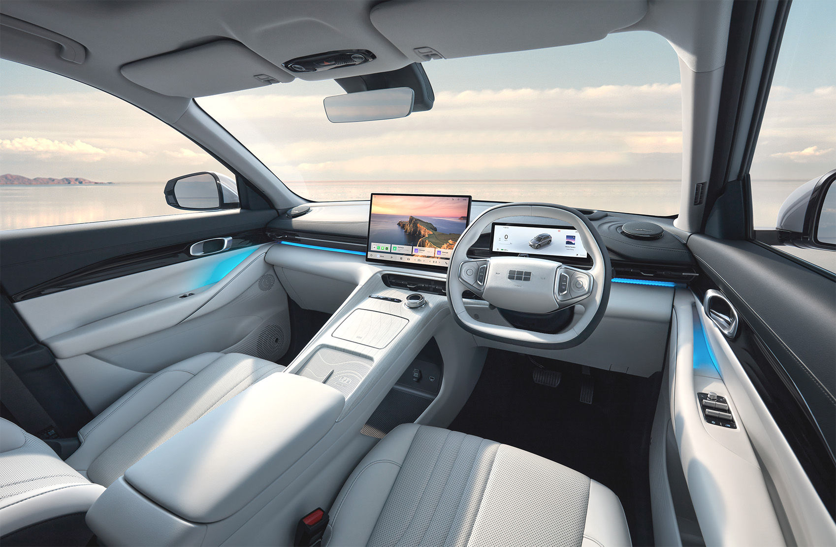 Geely EX5 interior cabin
