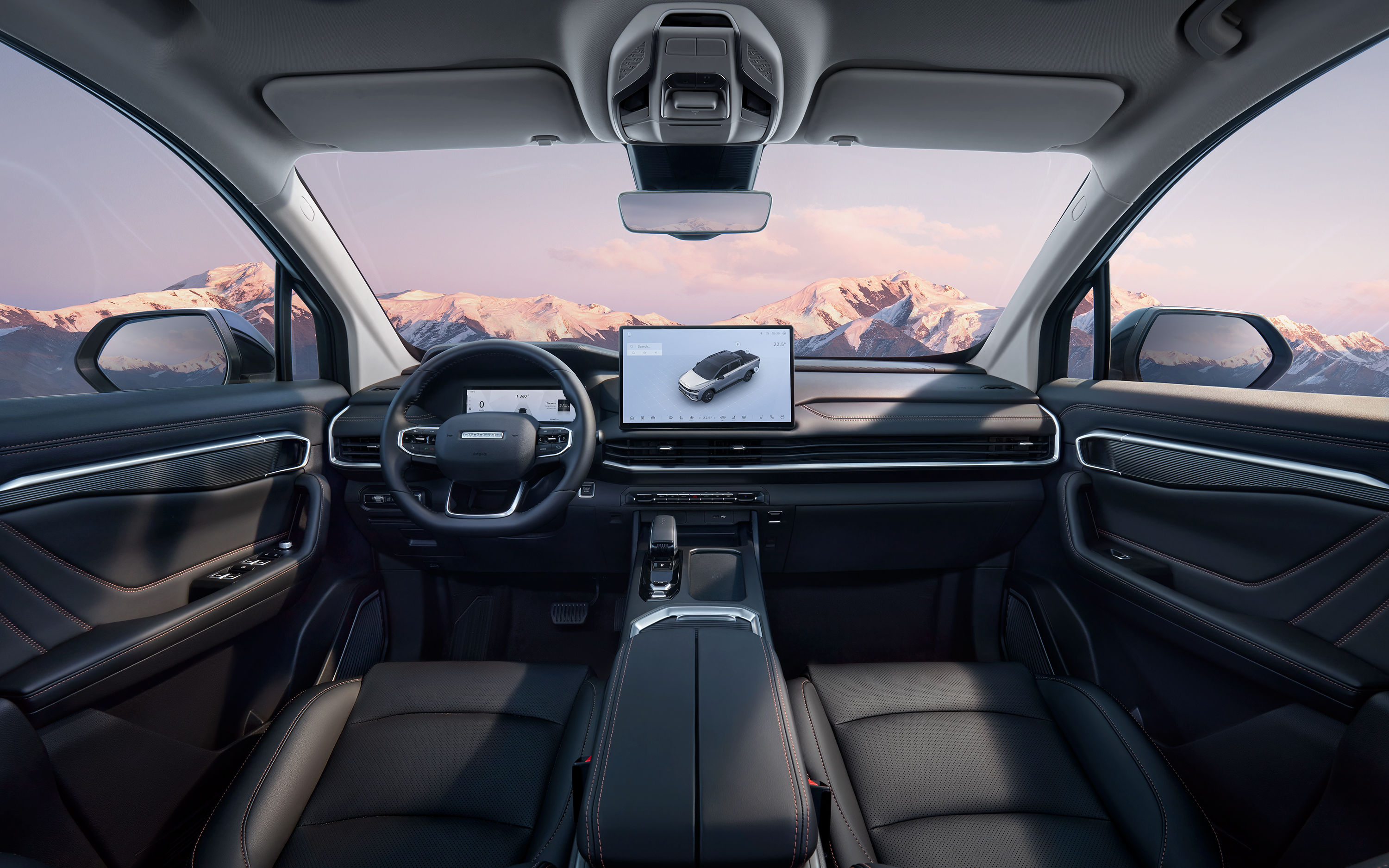 Geely EX5 interior cabin